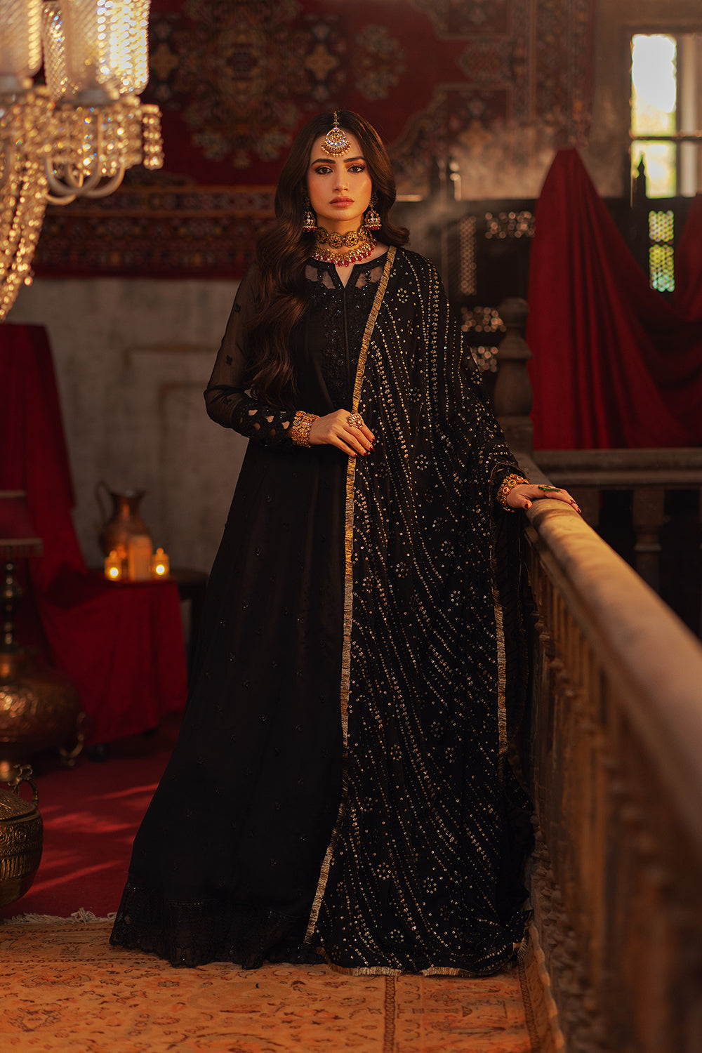 Sana Javed - Noir Majesty Set | 30% OFF