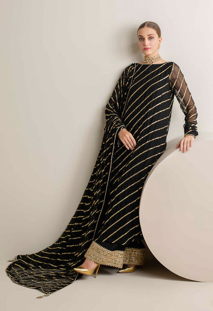 Alishba Abbasi - Jiha Shirt, Trouser with Dupatta - COD | 50% OFF