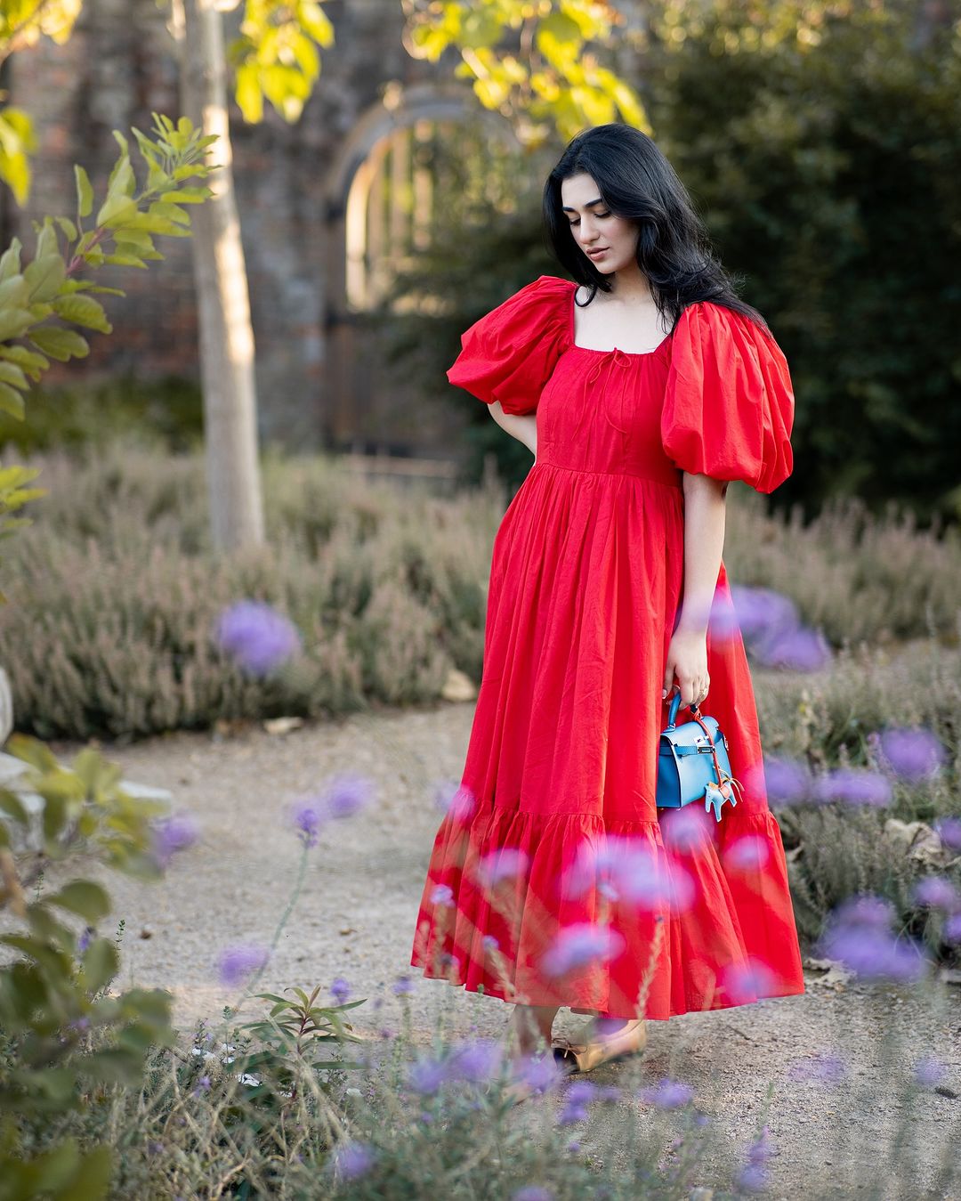 Sarah Khan - Red Maxi | 40% OFF