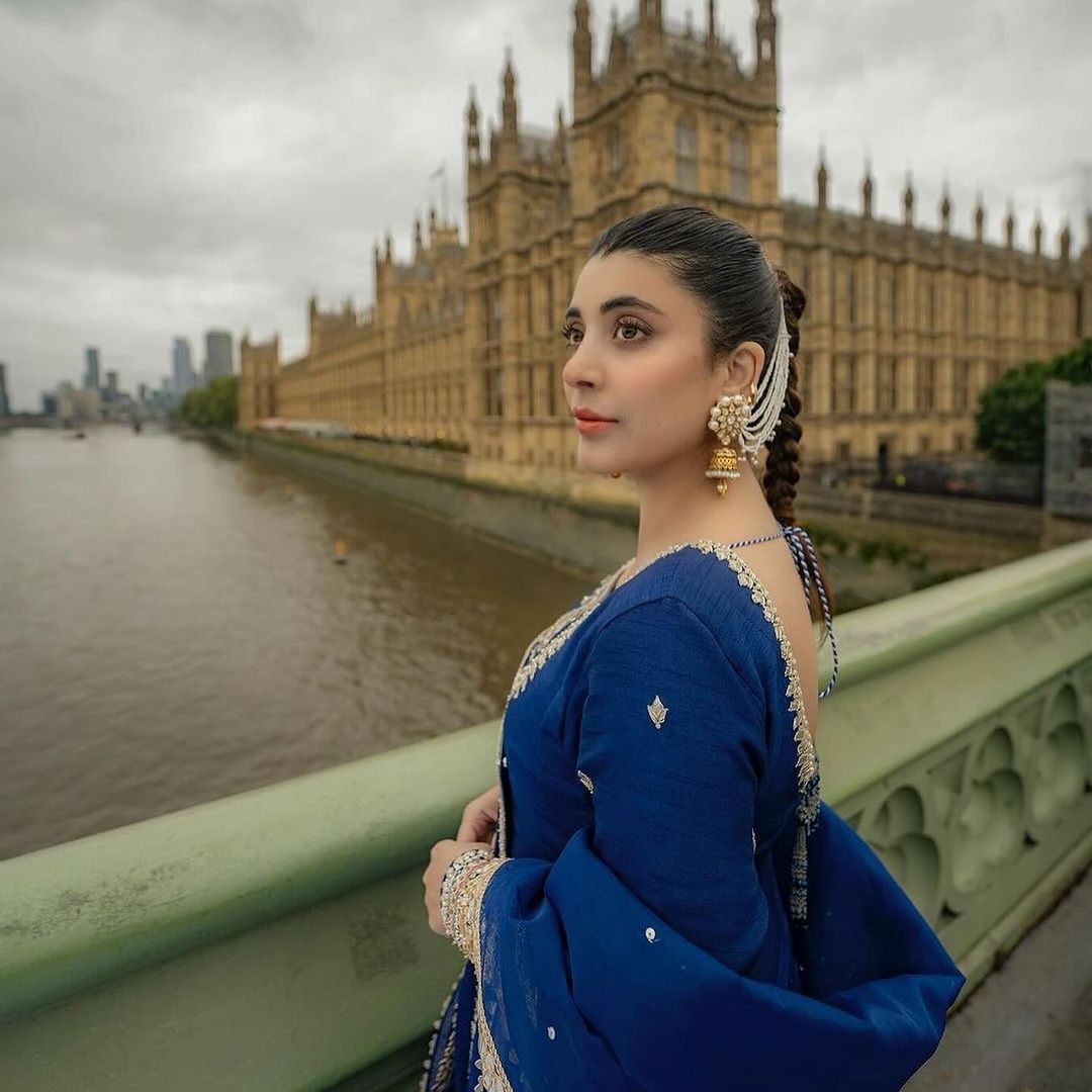 Urwa Hocane - Blue Maxi | 50% OFF