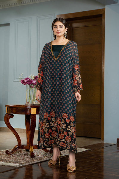 Durefishan Saleem - Lafil Shirt, Pants and Dupatta outfit | 50% OFF