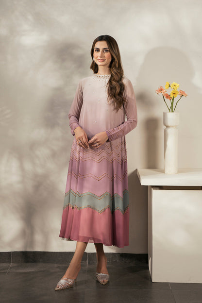 Hania Aamir Ilson Maxi with Dupatta | 50% OFF