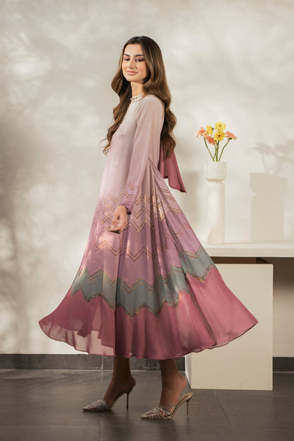 Hania Aamir Ilson Maxi with Dupatta | 50% OFF