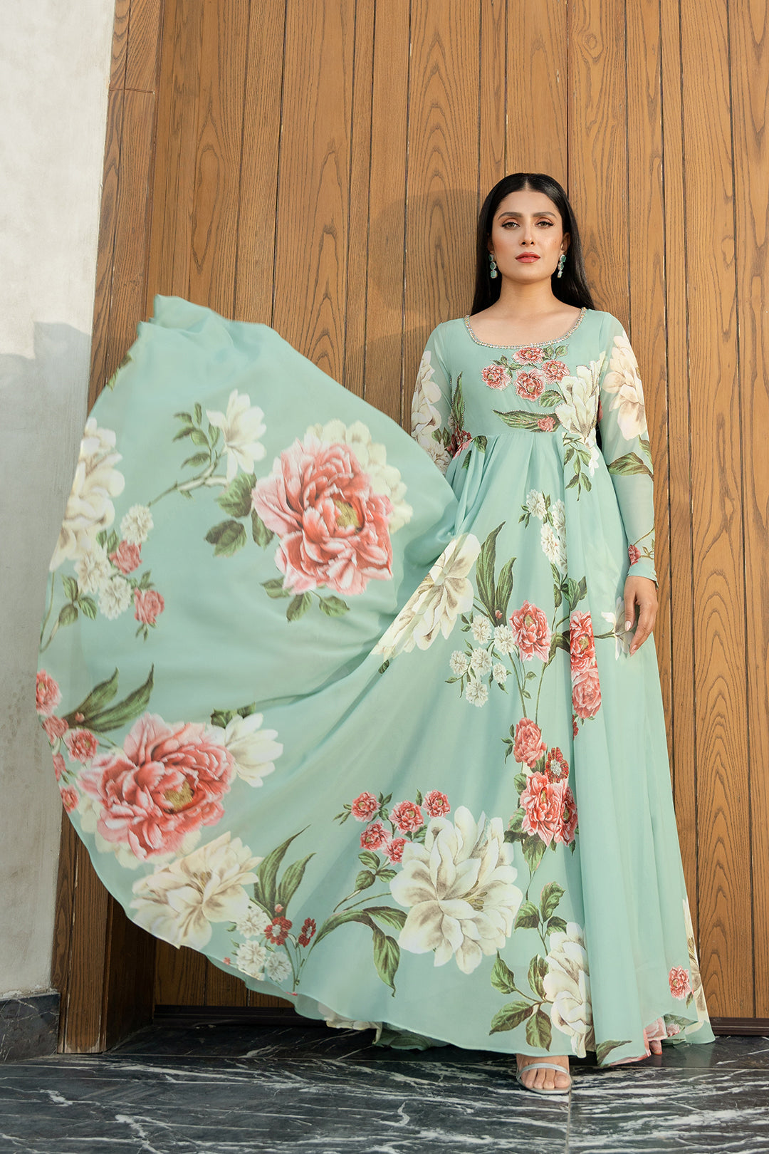 Ayeza Khan - Surmol Dress | 40% OFF