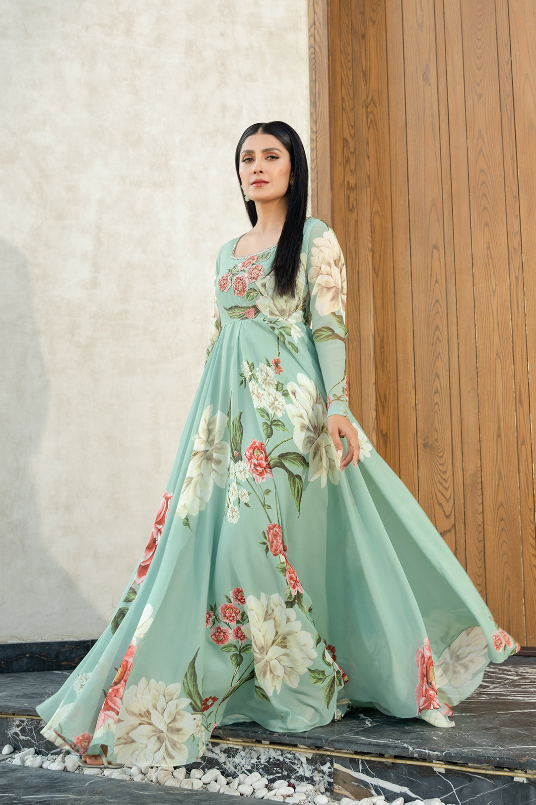 Ayeza Khan - Surmol Dress | 40% OFF