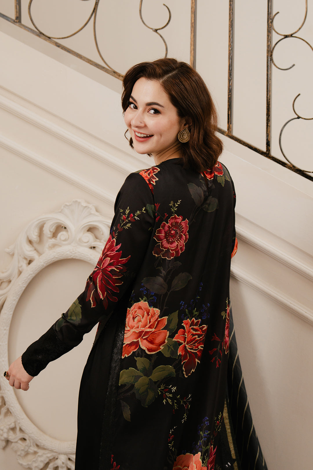 Hania Aamir - Uznir Shirt, Pants & Dupatta Set | 60% OFF