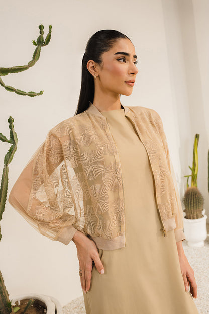 Wajeha Khan - Harim Shirt and Jacket set | 50% OFF