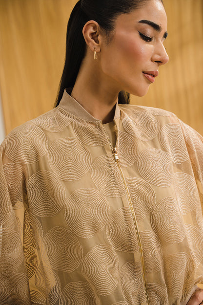 Wajeha Khan - Harim Shirt and Jacket set | 50% OFF