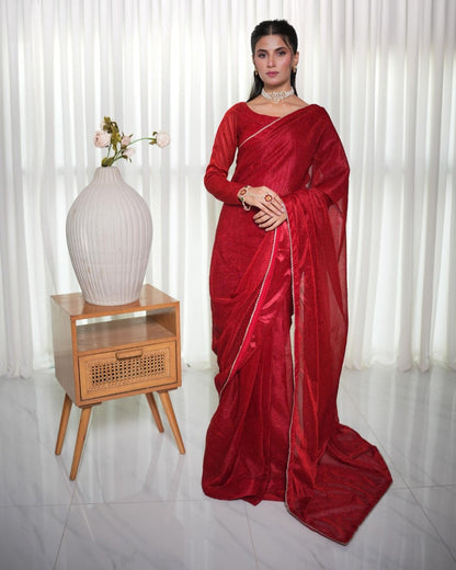 Valentine Moonlight Saree - COD