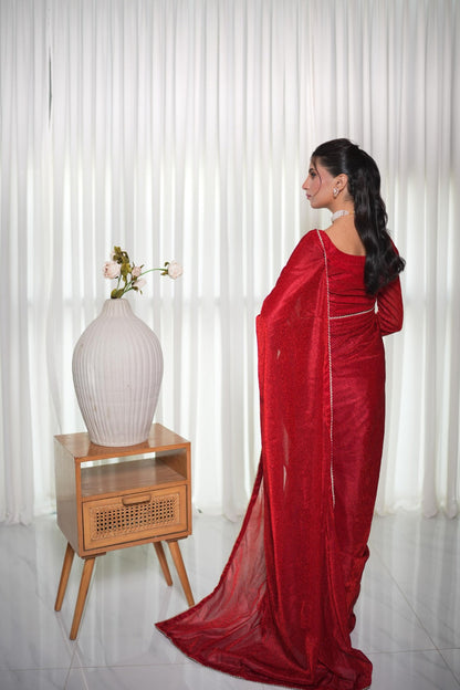 Valentine Moonlight Saree - COD