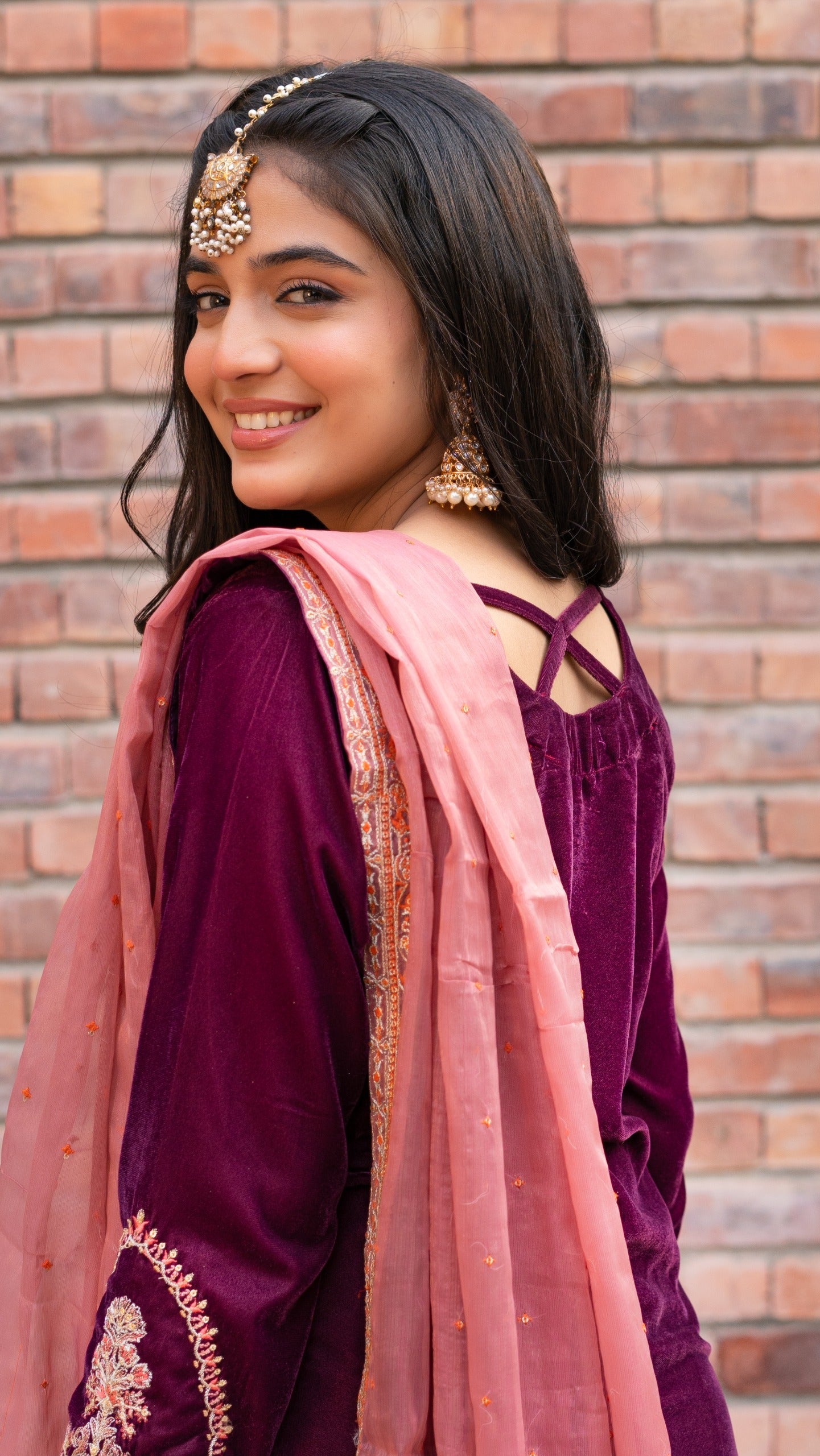 Laiba Khan - Nooray Shirt, Trouser and Dupatta | 30% OFF