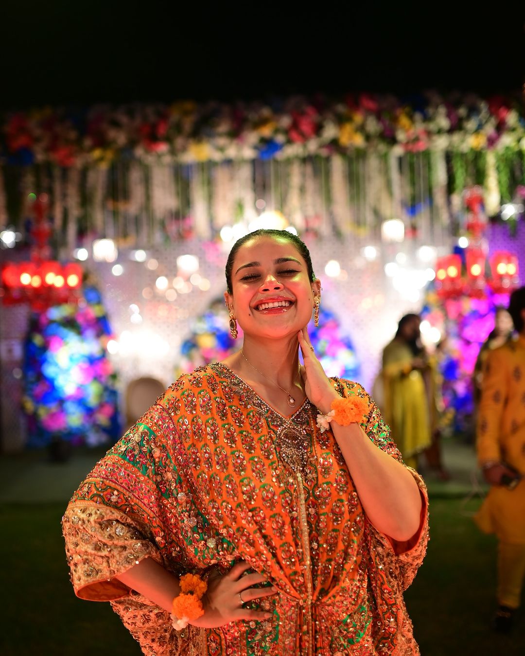 Kashaf Ansari - Elite Gold Kaftan | 55% OFF