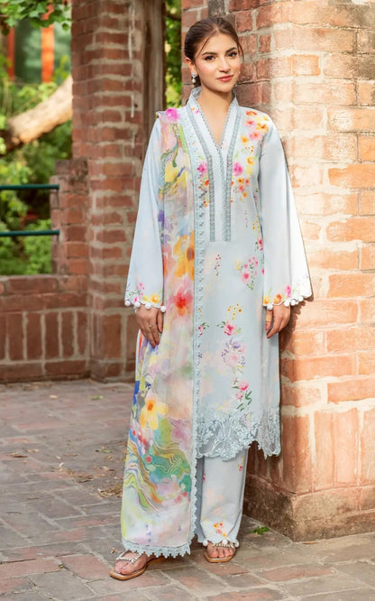 Dananeer - Cia Shirt, Trouser and Dupatta - COD | 45% OFF