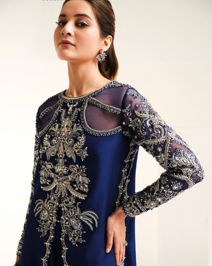 Aiman Khan - Darkblue Outfit | 60% OFF