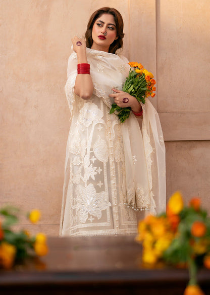 Sajal Ali - Viza Shirt, Trouser and Dupatta - COD | 50% OFF