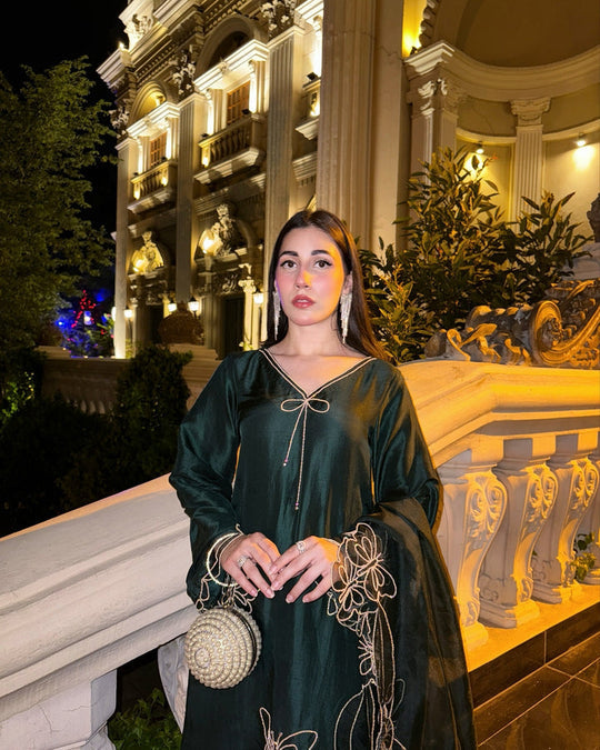 Aroosha But - Titli Shirt, Trouser and Dupatta - COD | 40% OFF