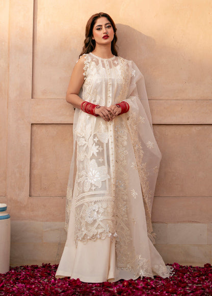 Sajal Ali - Viza Shirt, Trouser and Dupatta - COD | 50% OFF