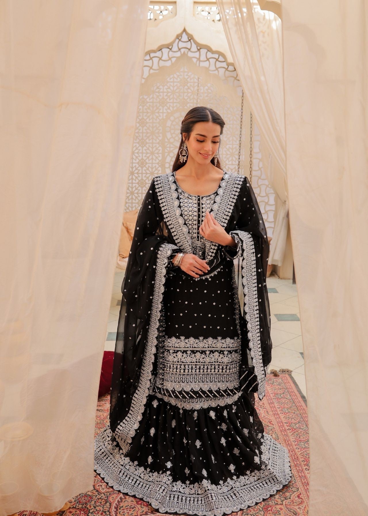 Iqra Aziz - Mahpara - Shirt, Ghagra with Dupatta - COD | 30% OFF