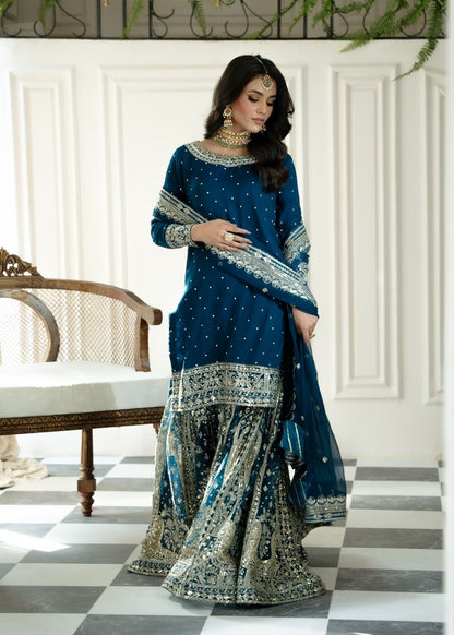 Sajal Ali - Deeya Shirt, Ghagra and Dupatta | 50% OFF