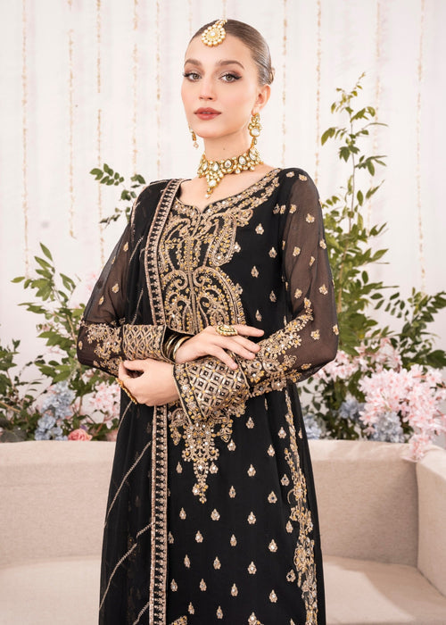 Alishba Abbasi - Liza Shirt, Trouser with Dupatta - COD | 50% OFF