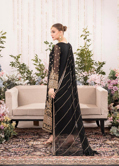 Alishba Abbasi - Liza Shirt, Trouser with Dupatta - COD | 50% OFF