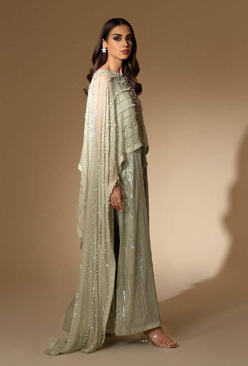 Iqra Aziz MINTY GREEN MAXI | 55% OFF