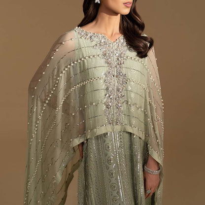 Iqra Aziz MINTY GREEN MAXI | 55% OFF