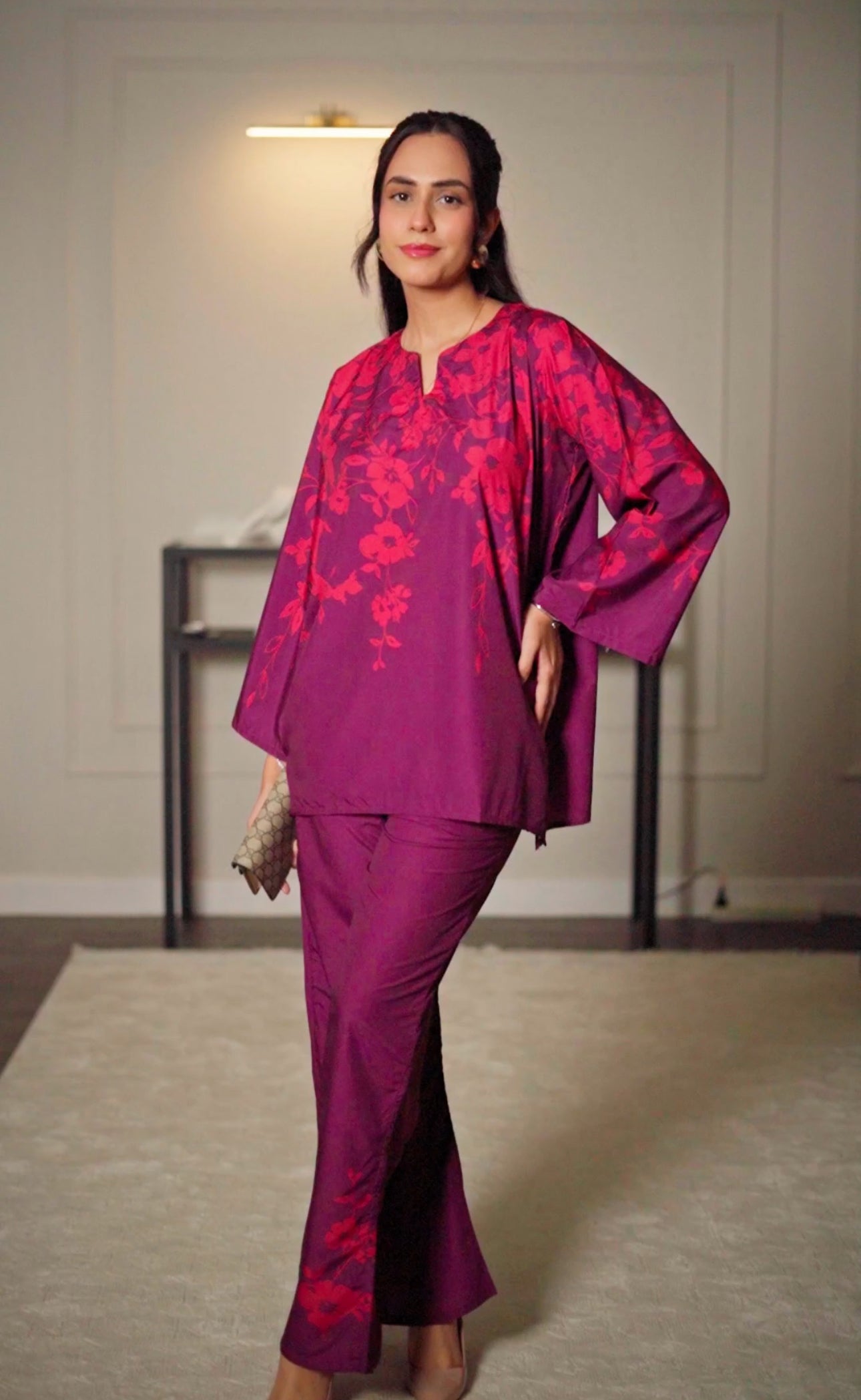 Ayesha Shahveer - Charm Chic Shirt and Trouser - COD | 30% OFF