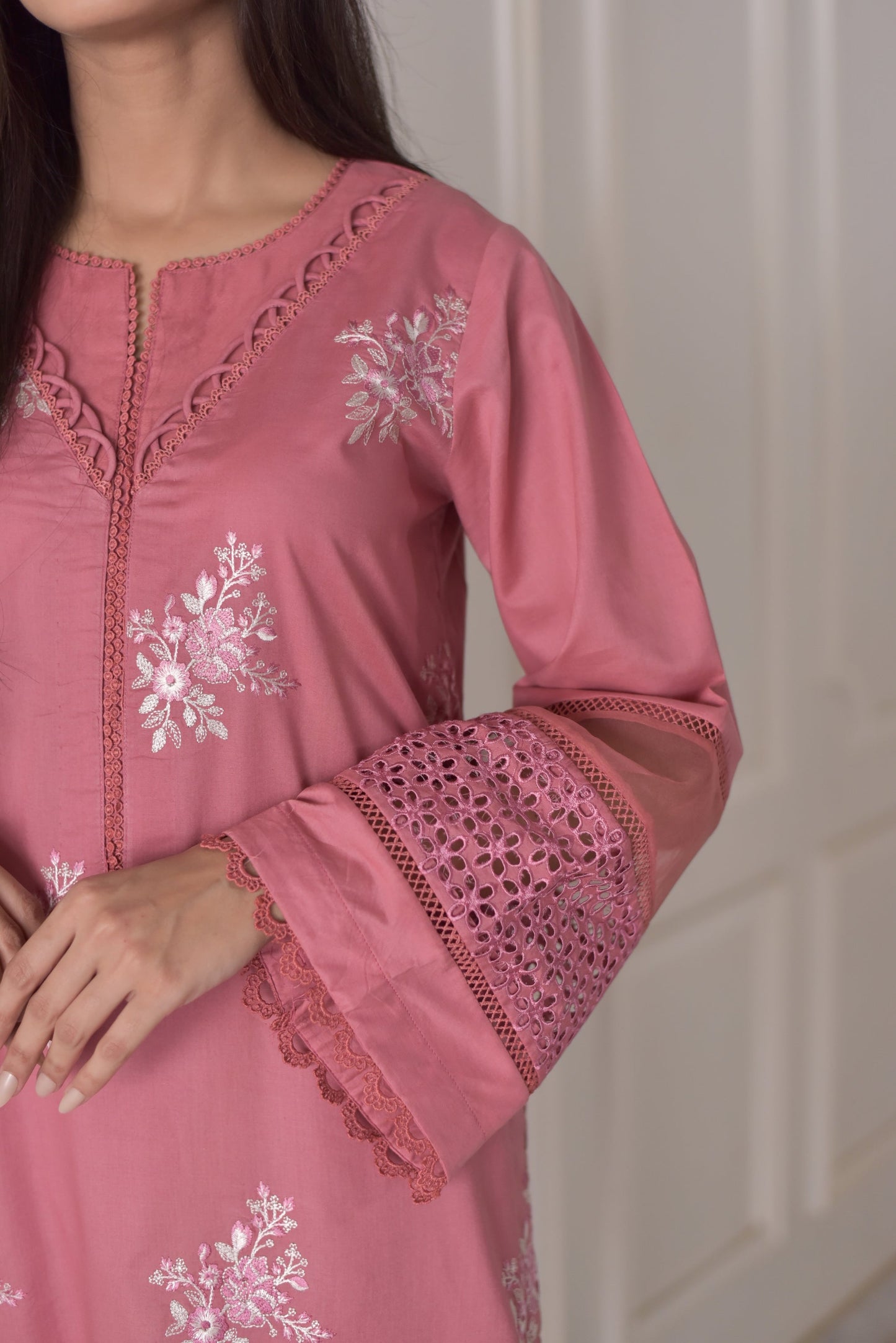 Iqra Kanwal - Mehr Shirt, Trouser and Dupatta - COD | 20% OFF