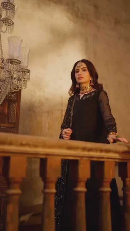 Sana Javed - Noir Majesty Set | 30% OFF