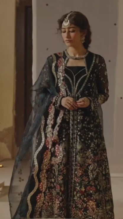 Syra Yousuf - Meera Long Shirt, Trouser and Dupatta set | 50% OFF