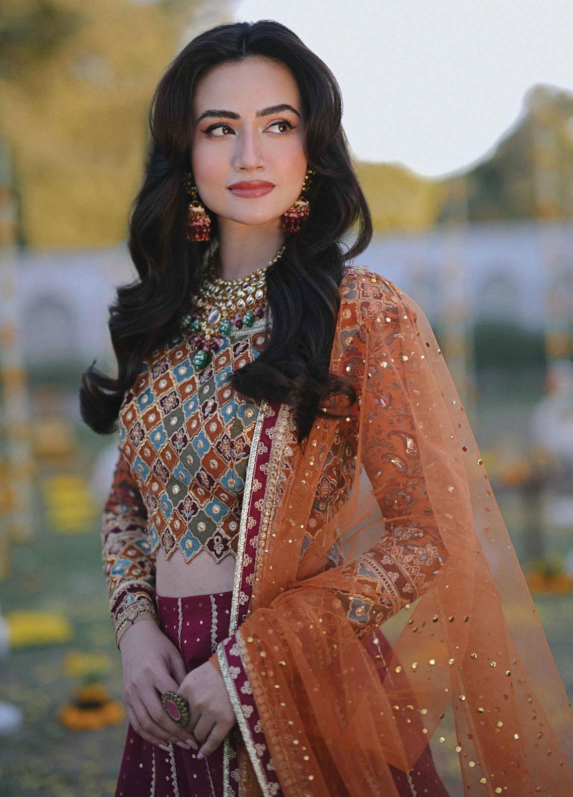 Sana Javed - Mastani Embroidered Lehenga Choli dress | 60% OFF