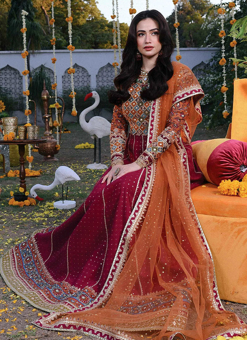 Sana Javed - Mastani Embroidered Lehenga Choli dress | 60% OFF