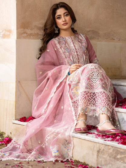 Sajal Ali - Nima Shirt, Trouser with Dupatta - COD | 50% OFF