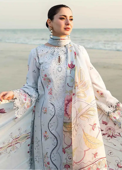 Hania Aamir - Wila Shirt, Trouser and Dupatta - COD | 50% OFF