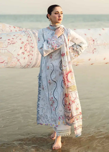Hania Aamir - Wila Shirt, Trouser and Dupatta - COD | 50% OFF