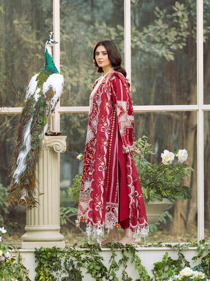 Durefishan Saleem - Ina Shirt, Trouser and Dupatta set - COD | 50% OFF