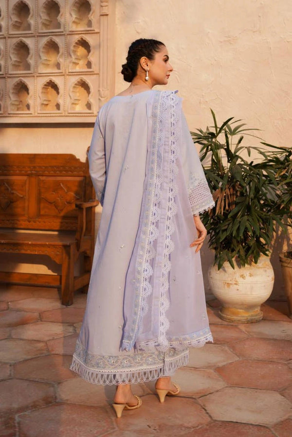 Hania Aamir - EMBROIDERED Verona Lilac | 50% OFF | Stitched